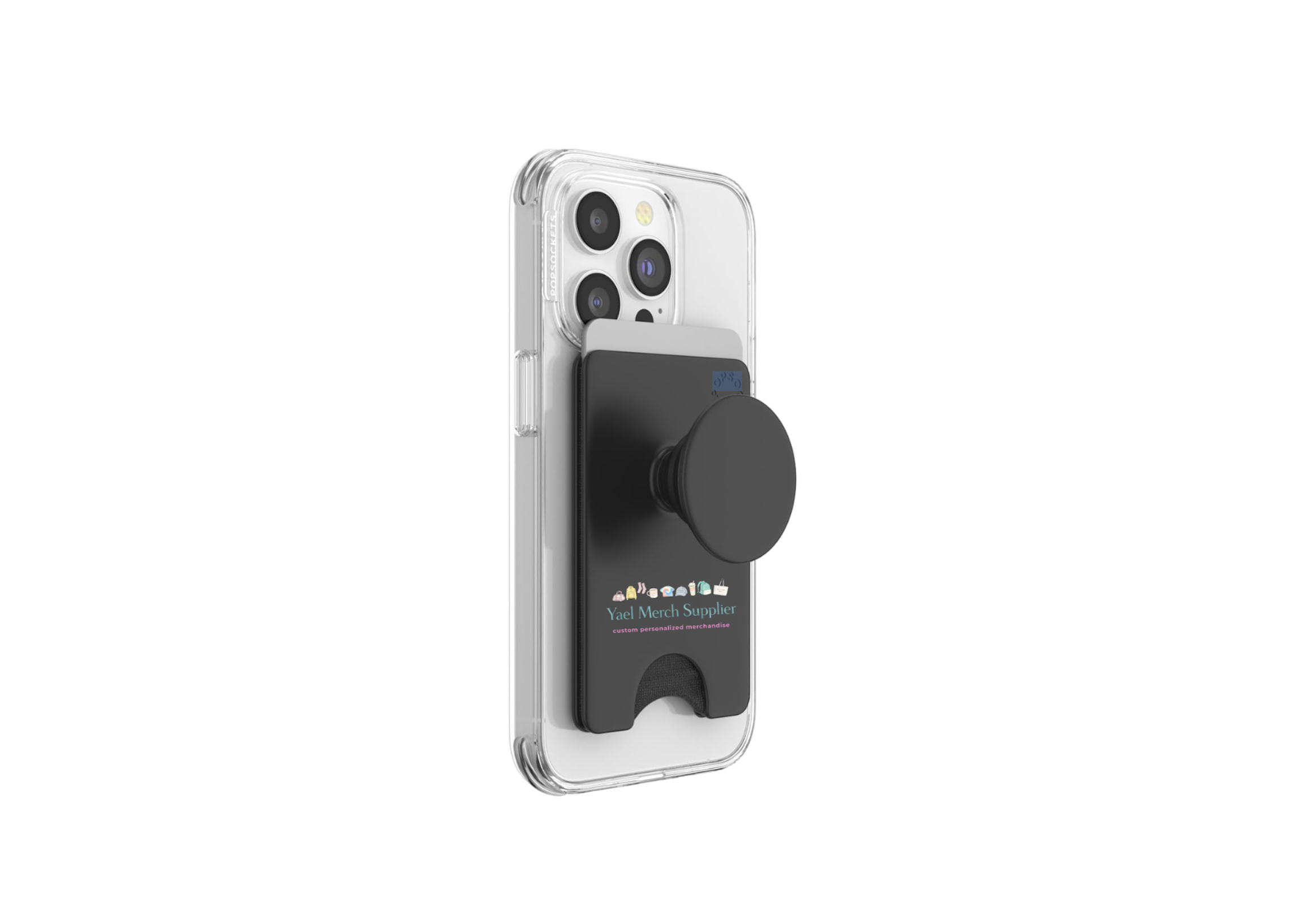 Pop Socket Card Holder