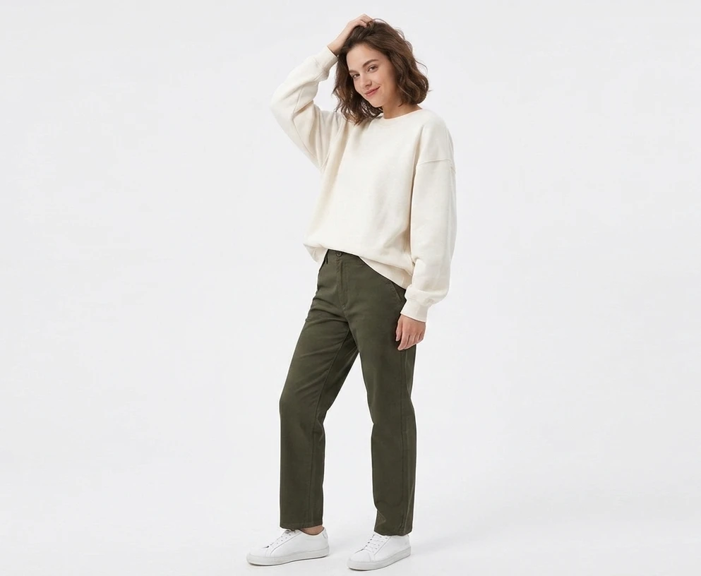 Crewneck Sweatshirt Composite Cotton